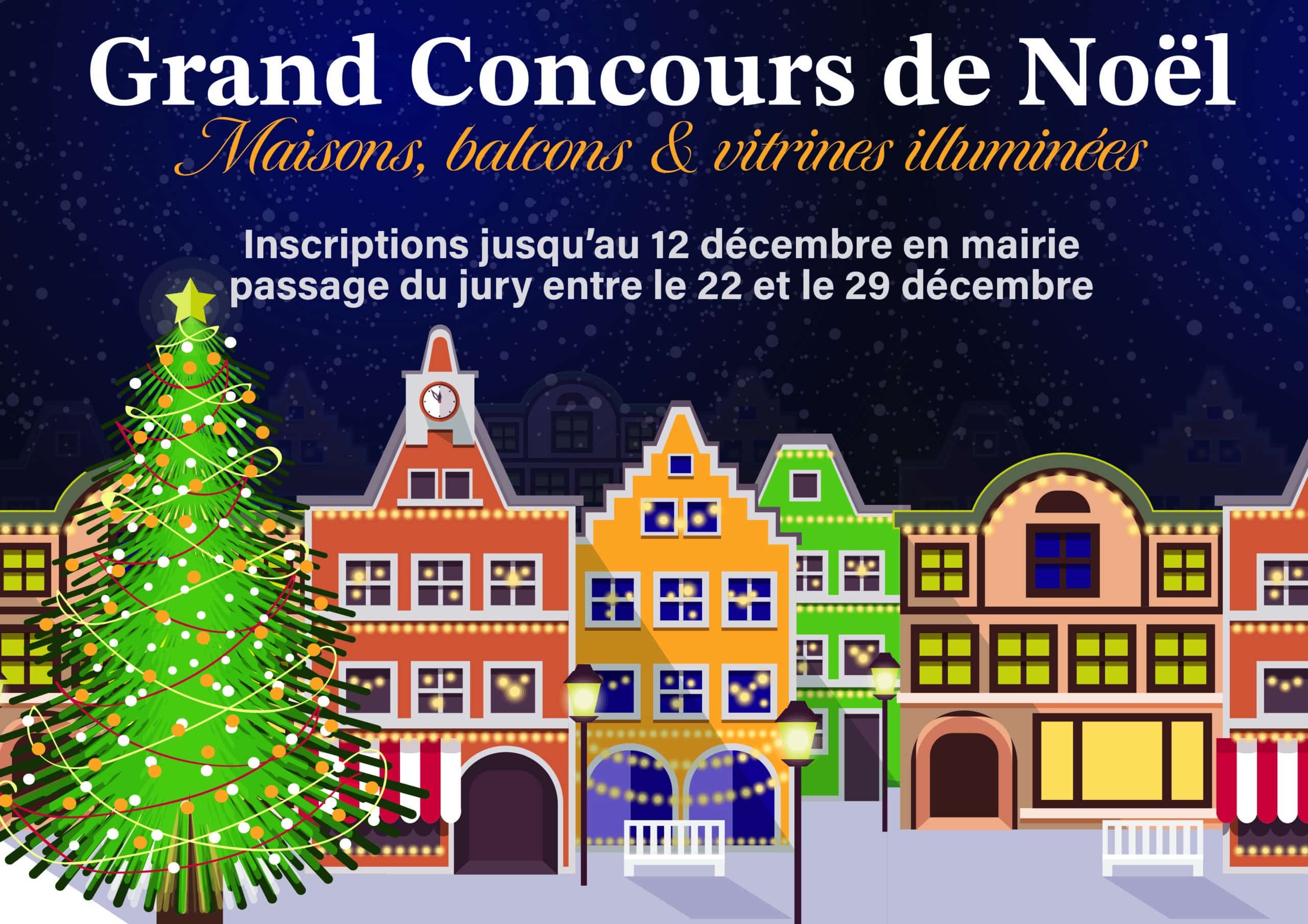 Concours maisons illuminées Noël