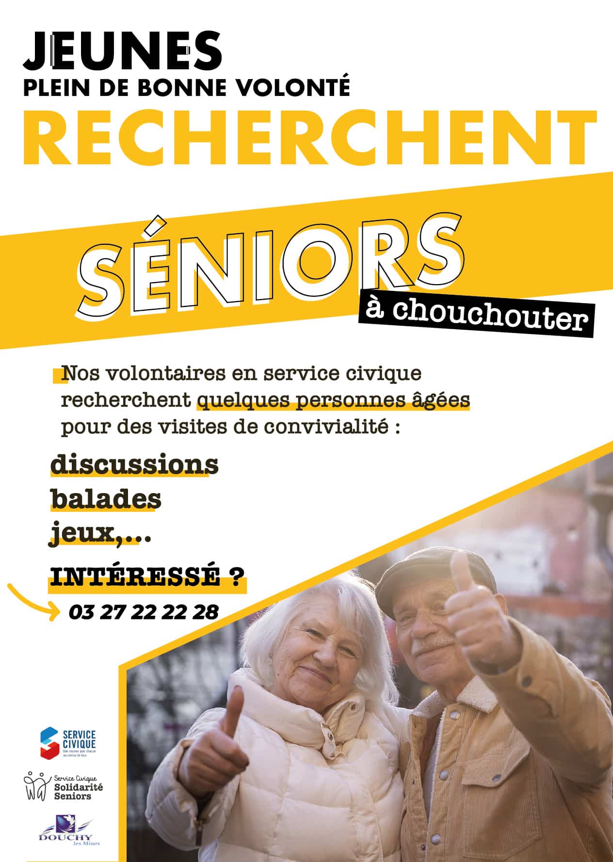 recherche de séniors