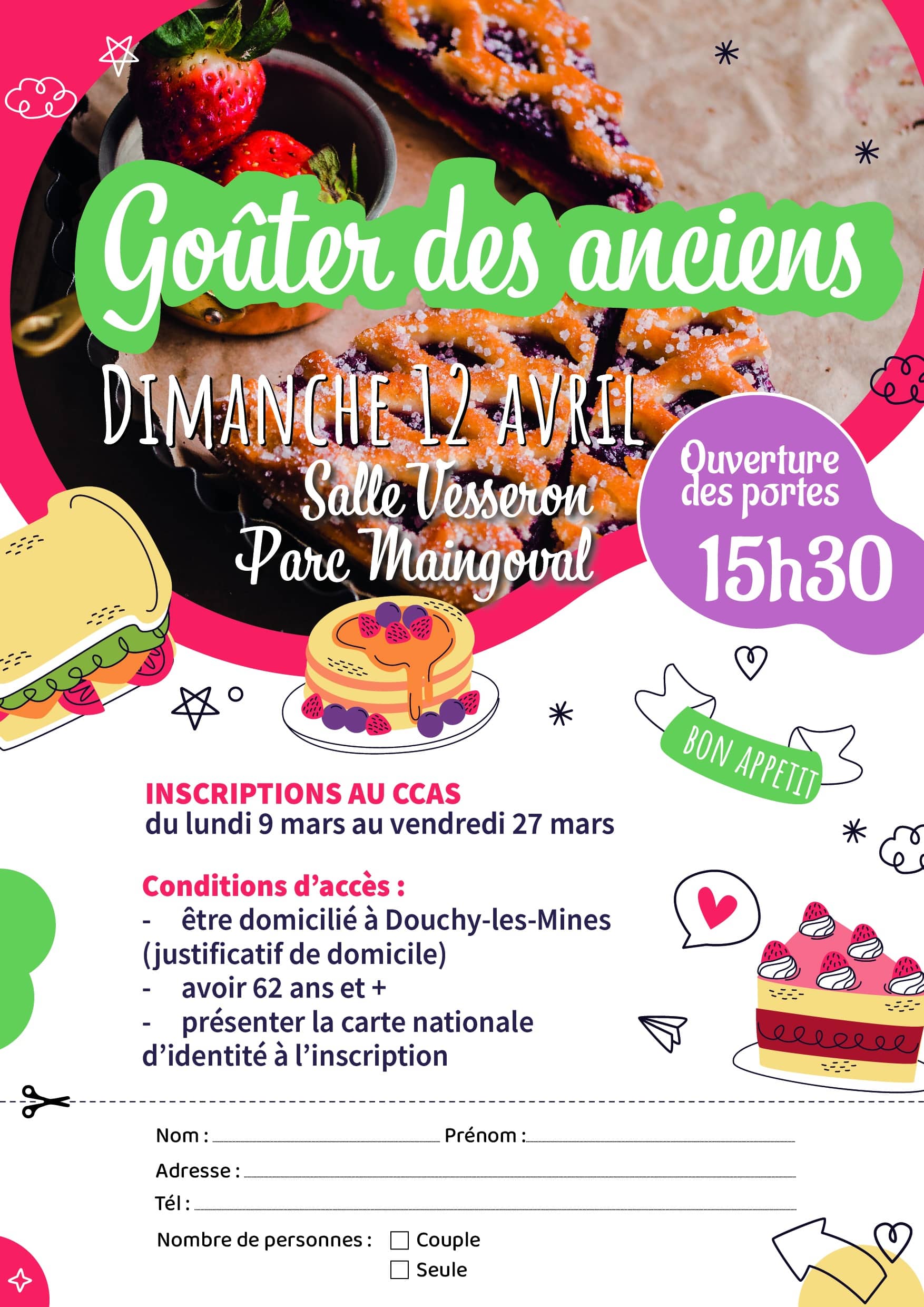 flyer Gouter des anciens