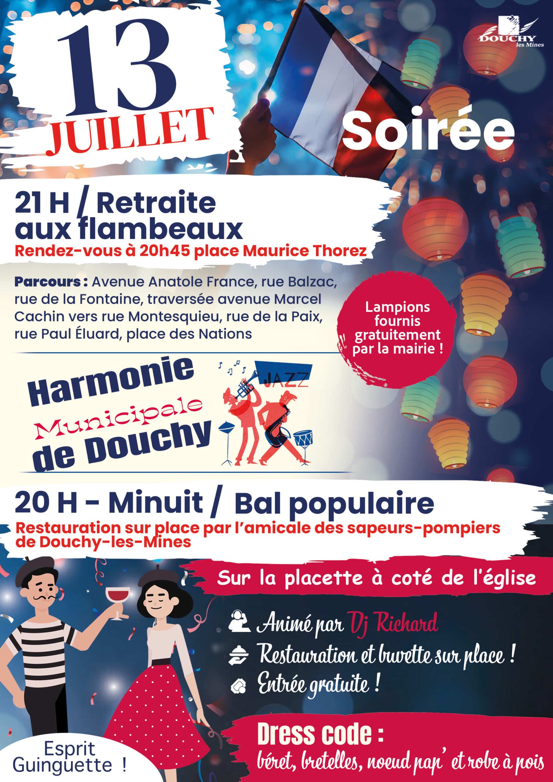 Affiche 13 juillet