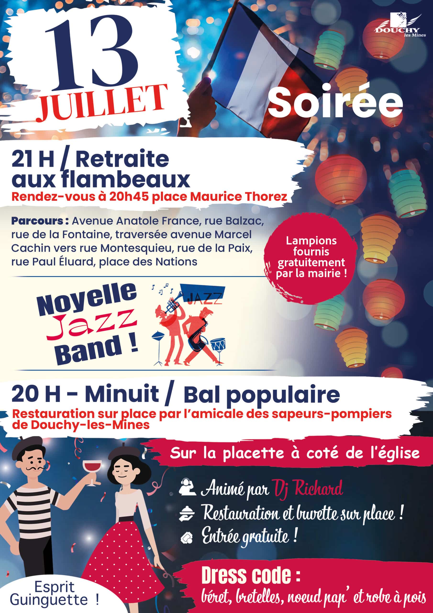 Affiche 13 juillet